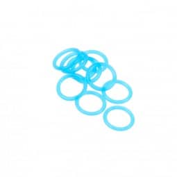 Bitspower O-Ring Set für G1/4 Zoll (10 Stück) - UV blau