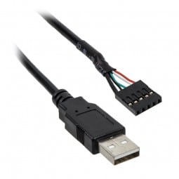 aqua computer USB-Kabel A-Stecker auf Buchsenleiste - 200 cm