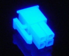 AC Ryan Pentium 4 Stromstecker UV Blue