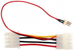 InLine 3-Pin zu 4-Pol Molex Lüfteradapterkabel