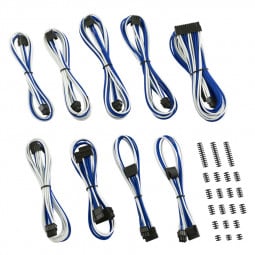 CableMod Classic ModMesh RT-Series Cable Kit ASUS ROG / Seasonic - weiß/blau