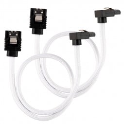 Corsair Premium Sleeved SATA-Kabel gewinkelt