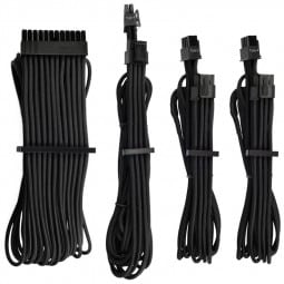 Corsair Premium Sleeved Kabel-Set (Gen 4) - schwarz