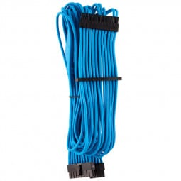 Corsair Premium Sleeved 24-Pin-ATX-Kabel (Gen 4) - blau