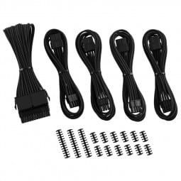 CableMod Classic ModMesh Cable Extension Kit - 8+8 Series - schwarz