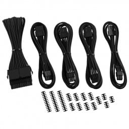 CableMod Classic ModMesh Cable Extension Kit - 8+6 Series - schwarz