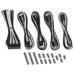 CableMod Classic ModMesh Cable Extension Kit - 8+6 Series - schwarz/weiß