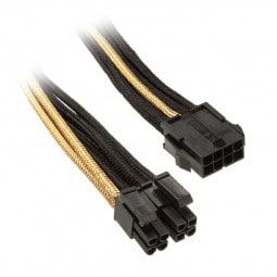 SilverStone EPS 8-Pin zu EPS/ATX 4+4-Pin Kabel