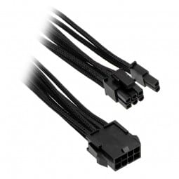 PHANTEKS 6+2-Pin PCIe Verlängerung 50cm - sleeved schwarz