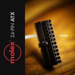 MDPC-X 24-Pin ATX Connector by Molex - schwarz