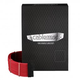 CableMod C-Series PRO ModMesh Cable Kit für Corsair AXi/HXi/RM (Yellow Label) - rot