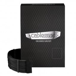 CableMod C-Series PRO ModMesh Cable Kit für RMi/RMx/RM (Black Label) - schwarz