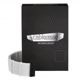 CableMod C-Series PRO ModMesh Cable Kit für RMi/RMx/RM (Black Label) - weiß