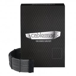 CableMod C-Series PRO ModMesh Cable Kit für RMi/RMx/RM (Black Label) - carbon