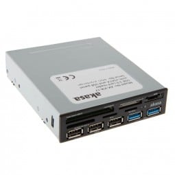 Akasa AK-ICR-16 Interner USB 2.0 5-Port Card Reader - schwarz