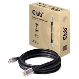 Club 3D DisplayPort 1.4 HBR3 8K60Hz DSC 1.2 Kabel Stecker/Stecker - 4m