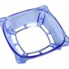 InLine Lüfter-Adapter 120mm auf 70/80/92mm - transparent/blau