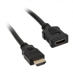 InLine HDMI Verlängerung Stecker / Buchse