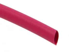 Schrumpfschlauch 6mm - red