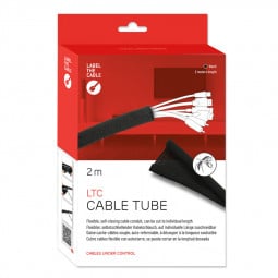 LABEL THE CABLE Kabelschlauch 2m - schwarz