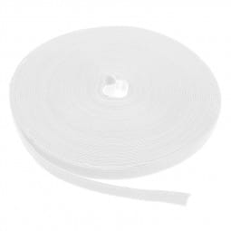 LABEL THE CABLE PRO Roll Dual Klettbandrolle 25m - weiß