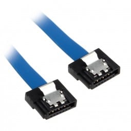 Akasa Proslim SATA 3 Kabel 50cm gerade - blue