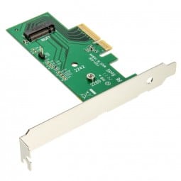 Delock PCIe-3.0-x4-Adapterkarte zu M.2-SSD