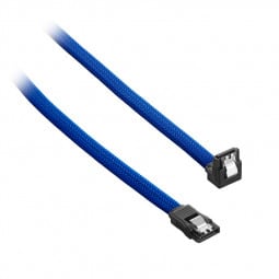 CableMod ModMesh Right Angle SATA 3 Cable 30cm - blau