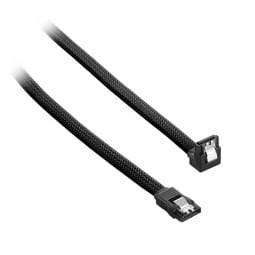 CableMod ModMesh Right Angle SATA 3 Cable 30cm - schwarz