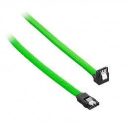CableMod ModMesh Right Angle SATA 3 Cable 30cm - hellgrün