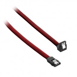 CableMod ModMesh Right Angle SATA 3 Cable 60cm - blutrot