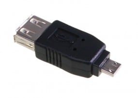 InLine Micro-USB Adapter Micro-A Stecker an USB-A Buchse