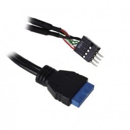 InLine Adapter intern USB 3.0 zu intern USB 2.0 - 15cm