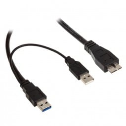 InLine USB 3.0 Y-Kabel