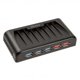 Akasa Connect 7 EX - USB 3.0 Hub inkl. 2x Fast Charging Port