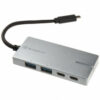 SilverStone SST-EP09C USB 3.1-C -Port - silber
