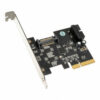 SilverStone SST-ECU04-E - PCI-E Erweiterungskarte