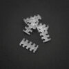 King Mod Service 8-Slot Kabelkamm 3mm klein - klar - 5er Set