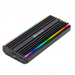 SilverStone SST-MS13 - USB 3.2 Gen 2 Gehäuse für M.2 SSD