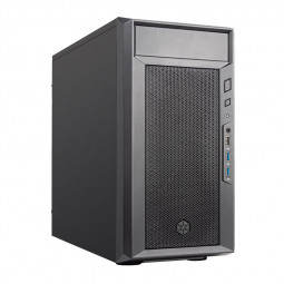 SilverStone Fara R311 Micro-ATX-Gehäuse - schwarz