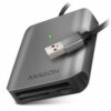 AXAGON CRE-S3 Externer Kartenleser USB-A 3.2 Gen 1
