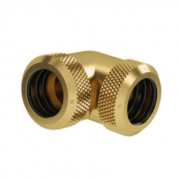 Barrow Multi-Link Adapter 90 Grad 14mm AD auf 14mm AD Hardtube - gold