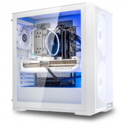 King Mod Systems Gaming-PC White Spectre
