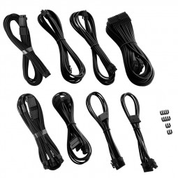 CableMod RT-Series Pro ModMesh 12VHPWR Dual Cable Kit für ASUS/Seasonic - schwarz