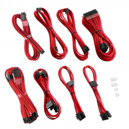 CableMod RT-Series Pro ModMesh 12VHPWR Dual Cable Kit für ASUS/Seasonic - rot