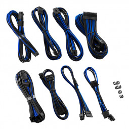 CableMod RT-Series Pro ModMesh 12VHPWR Dual Cable Kit für ASUS/Seasonic - schwarz/blau