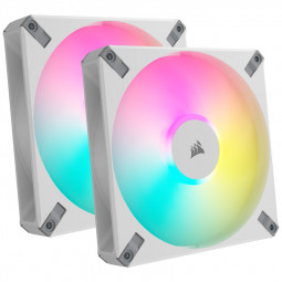 Corsair AF Elite Series RGB PWM Lüfter 2er Pack inkl. RGB-Controller - 140mm