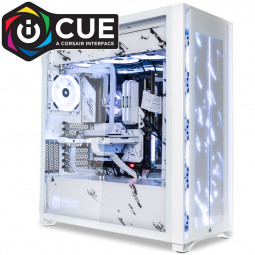 King Mod Systems Gaming PC Berlin Marble - iCUE Certified
