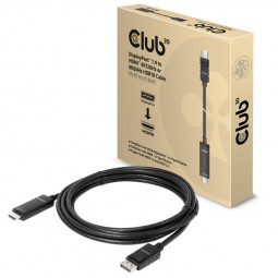 Club 3D DisplayPort auf HDMI 4K120Hz/8K60Hz Kabel - 3m