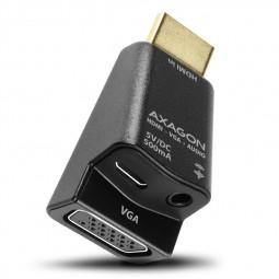 AXAGON RVH-VGAM HDMI auf VGA Adapter Full HD